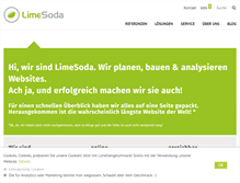 Tablet Screenshot of limesoda.com